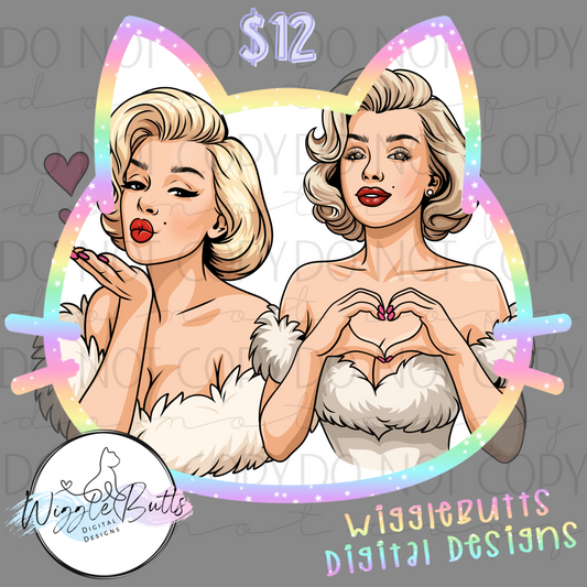 Blonde Beauty Queen ClipArt Bundle