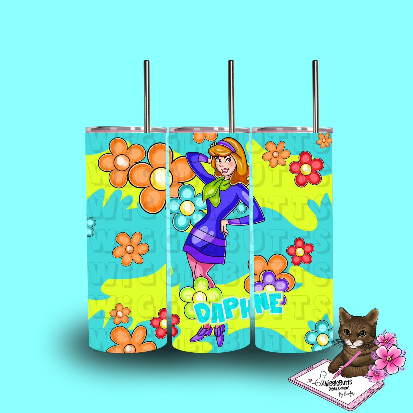 Old School Retro Groovy Ghost Hunter Dog Solo Design Bundle