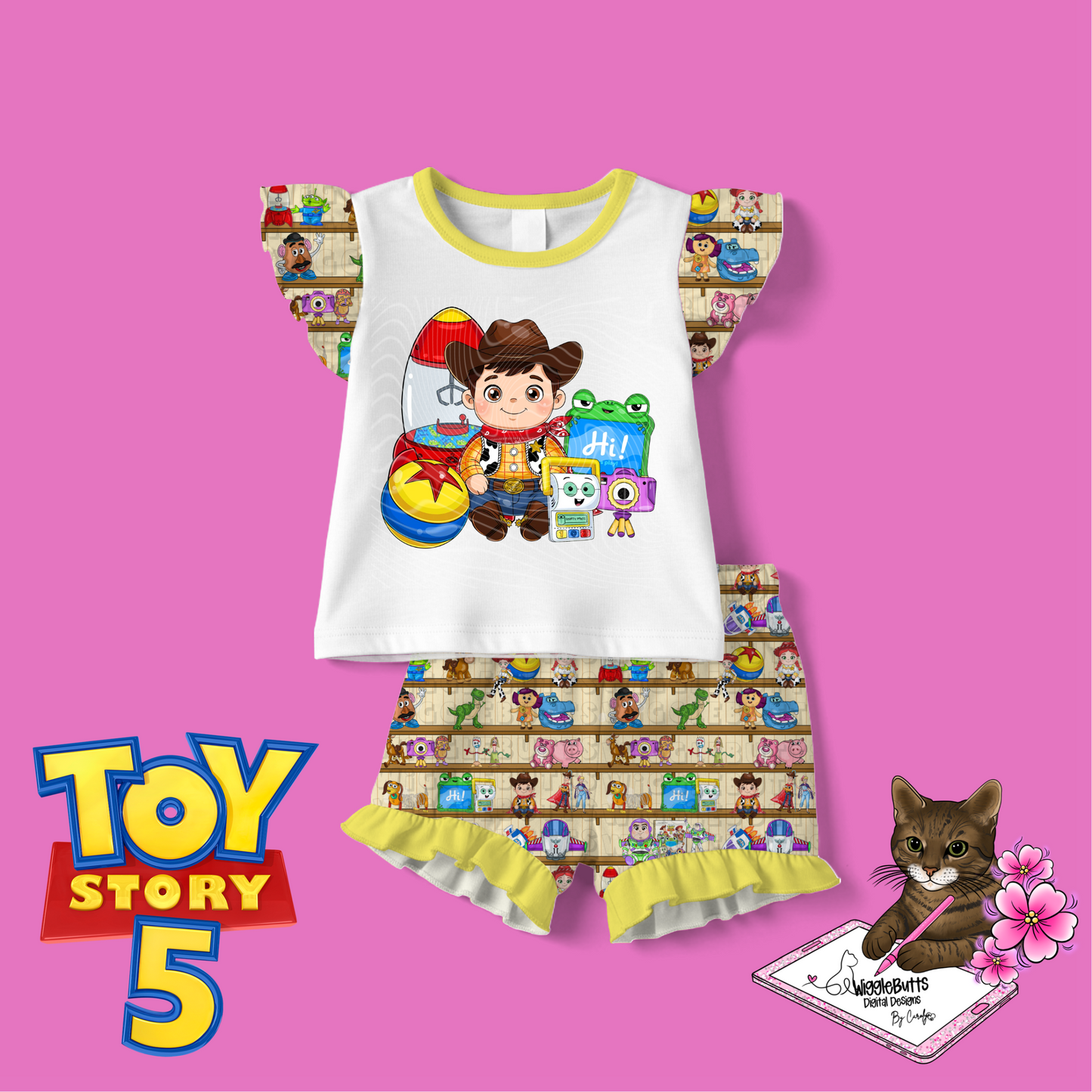 Toys Number 5 Stuffy Stuffies Bookcase Mini Solo Design Bundle