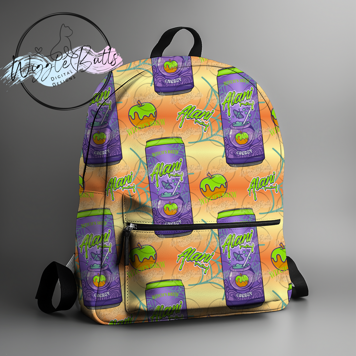 Energy Drink Witch Brew Seamless File