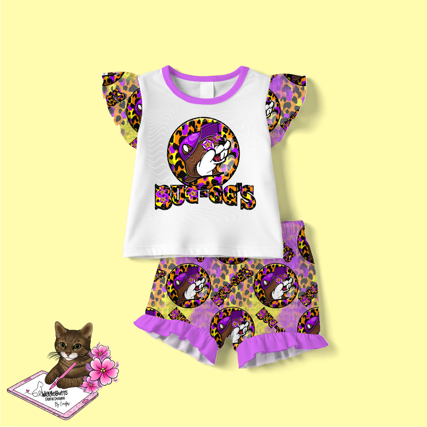 Trendy Beaver Cheetah Print Solo Design Bundle