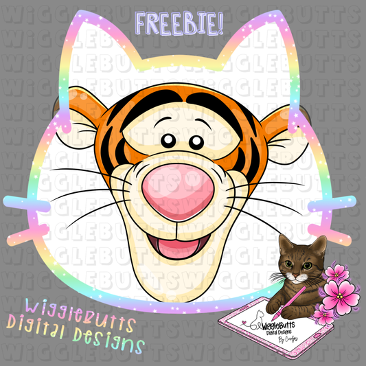 Honey Bear and Friends Tiger ClipArt Piece