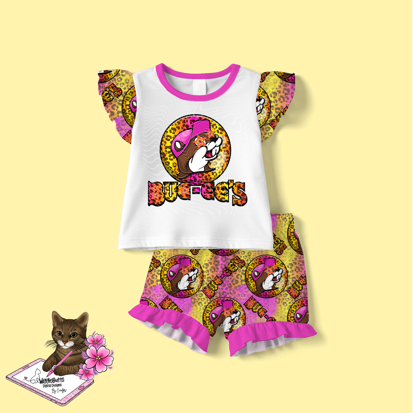 Trendy Beaver Cheetah Print Solo Design Bundle