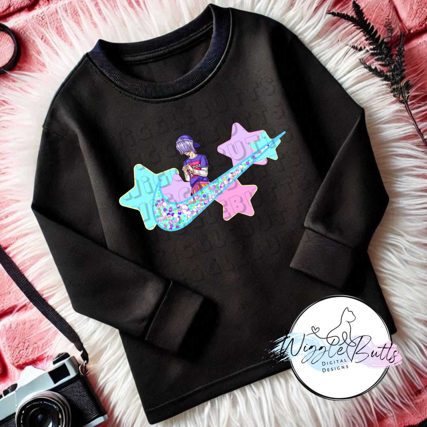 Anime Boujee Pastel Check Solo Bundle