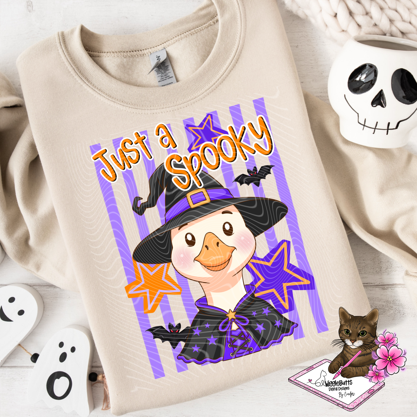 Halloween Porch Goose Geese Solo Design Bundle