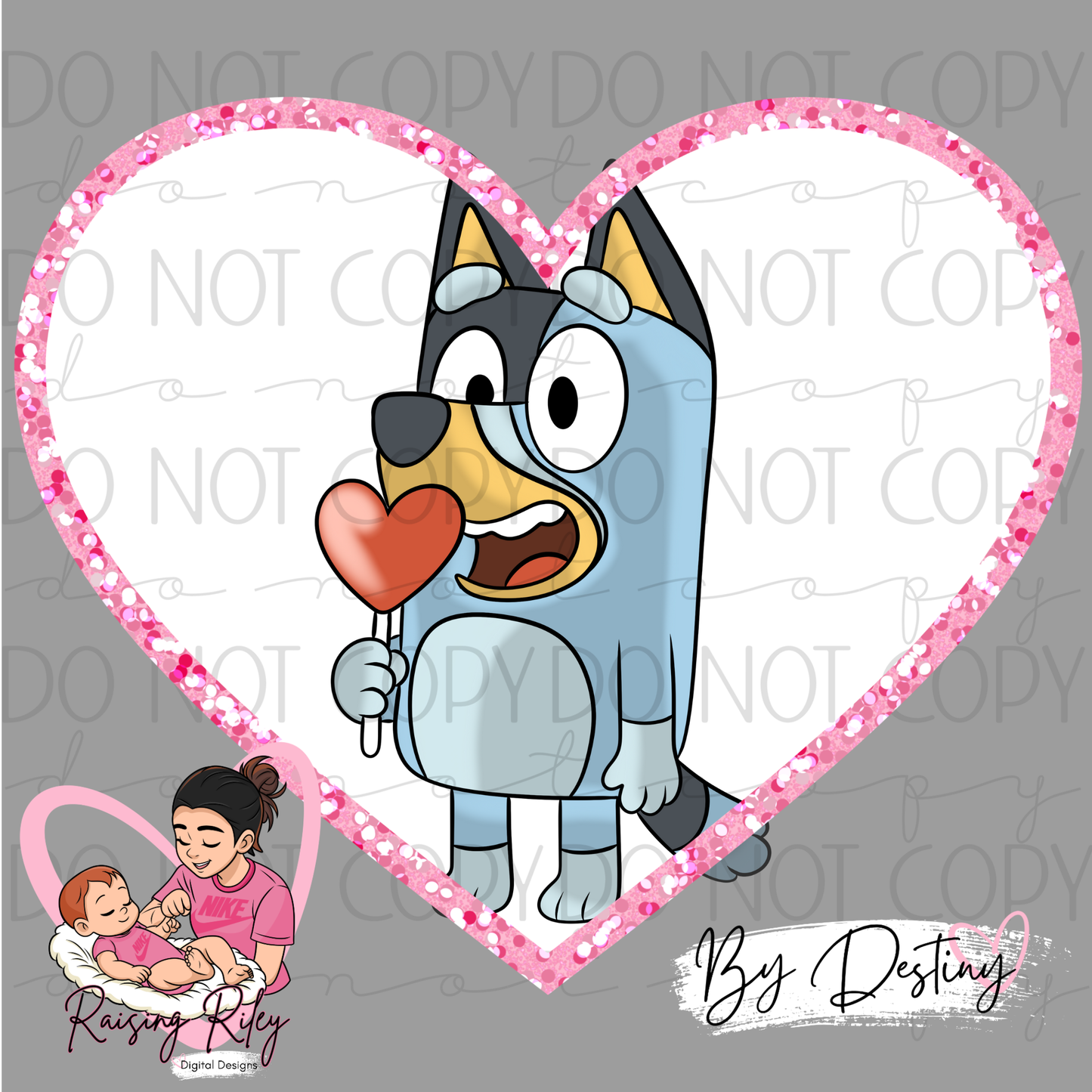 Blue Dog Puppies Valentine's Day Collab with RRDD