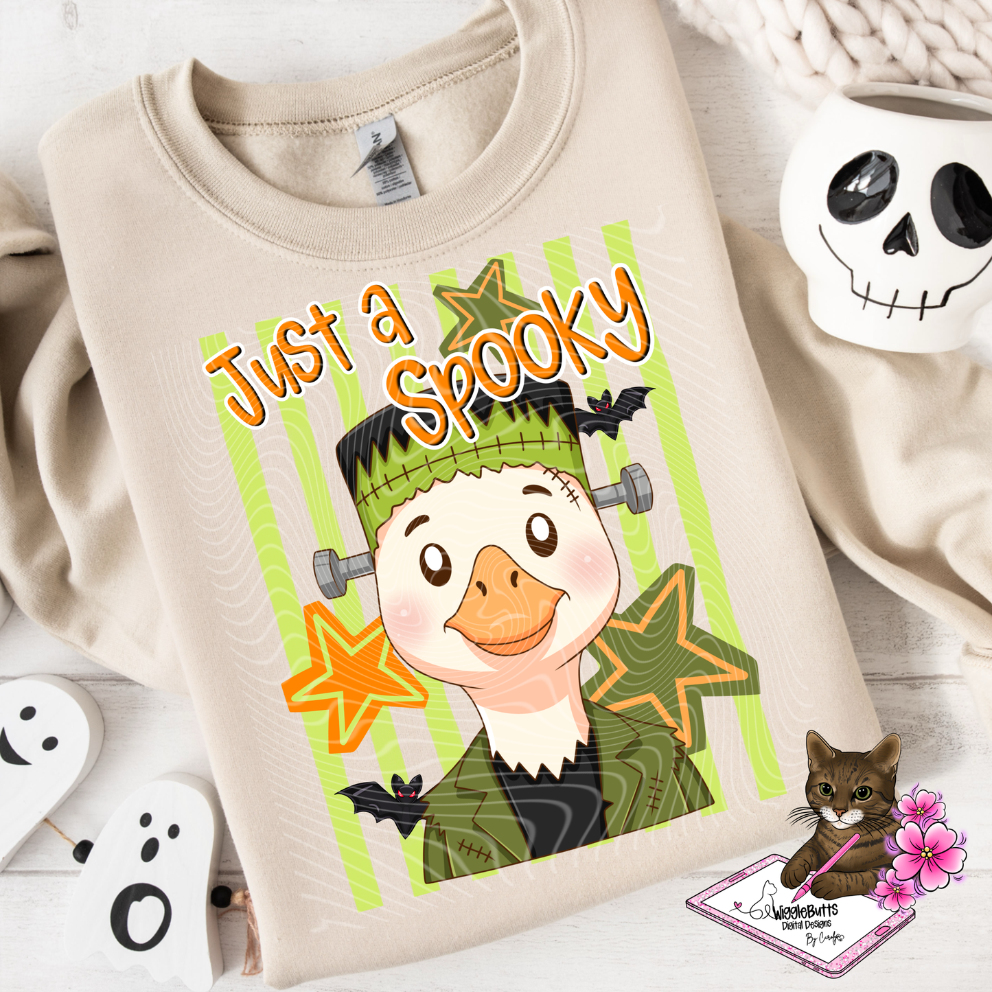 Halloween Porch Goose Geese Solo Design Bundle