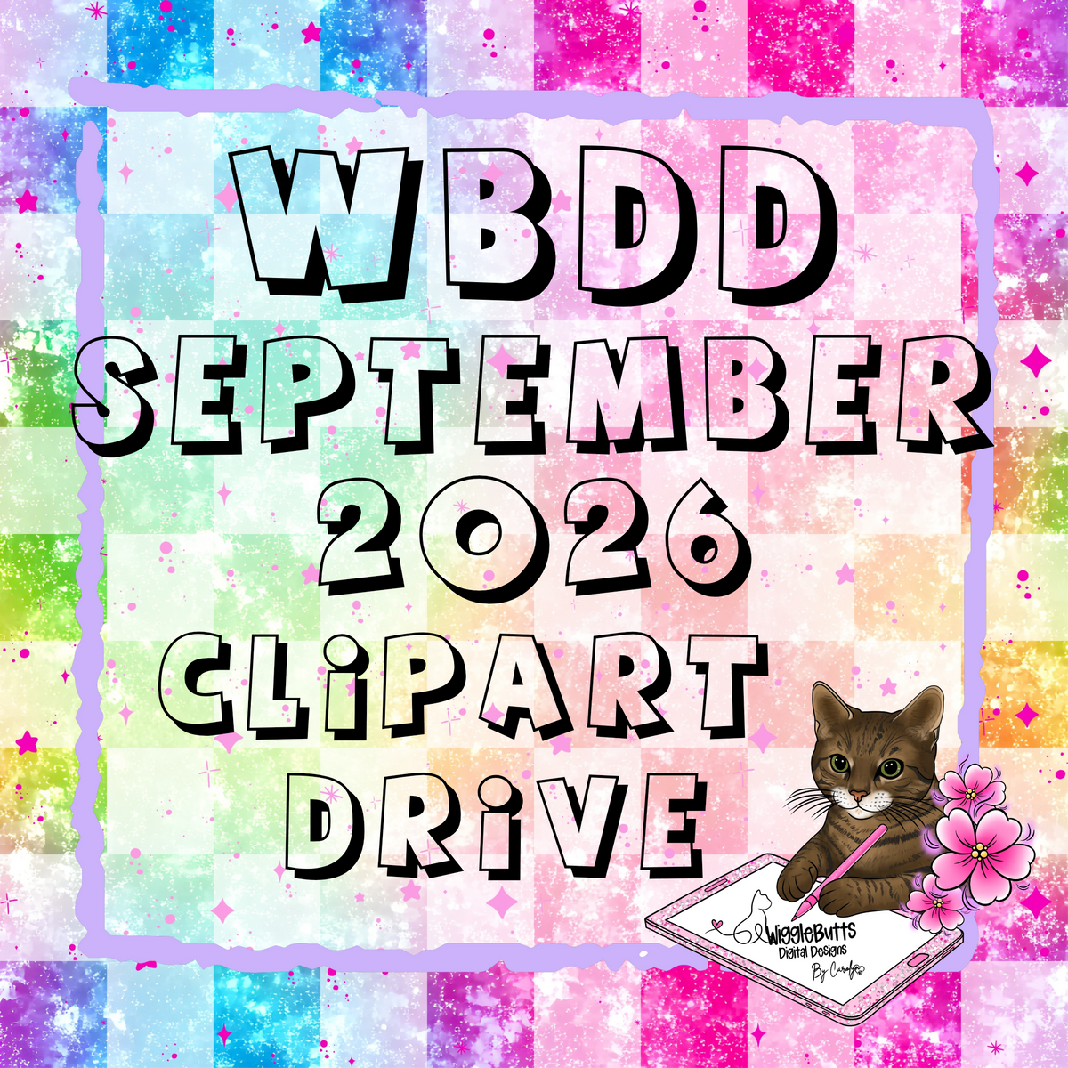 September 2026 Monthly ClipArt Google Drive