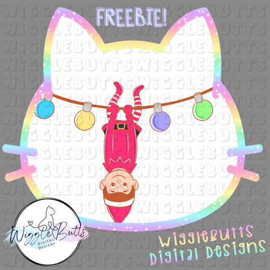 Christmas Elf ClipArt Piece