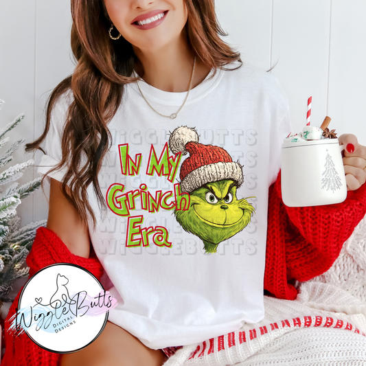 Green Guy In my Green Guy Era Christmas PNG Design