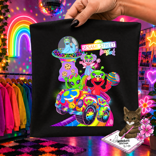 SS LF Mash Up 90s Rainbow Style PNG Design