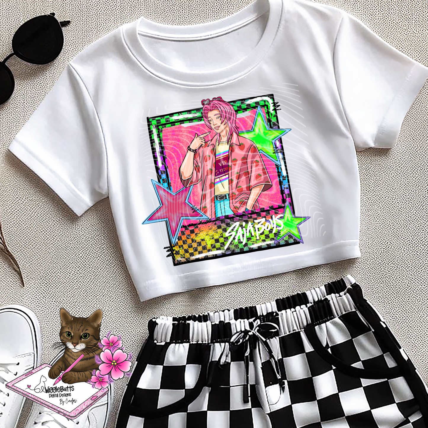 Anime Hunter Girls Soda Boys Polaroid Solo Design Bundle