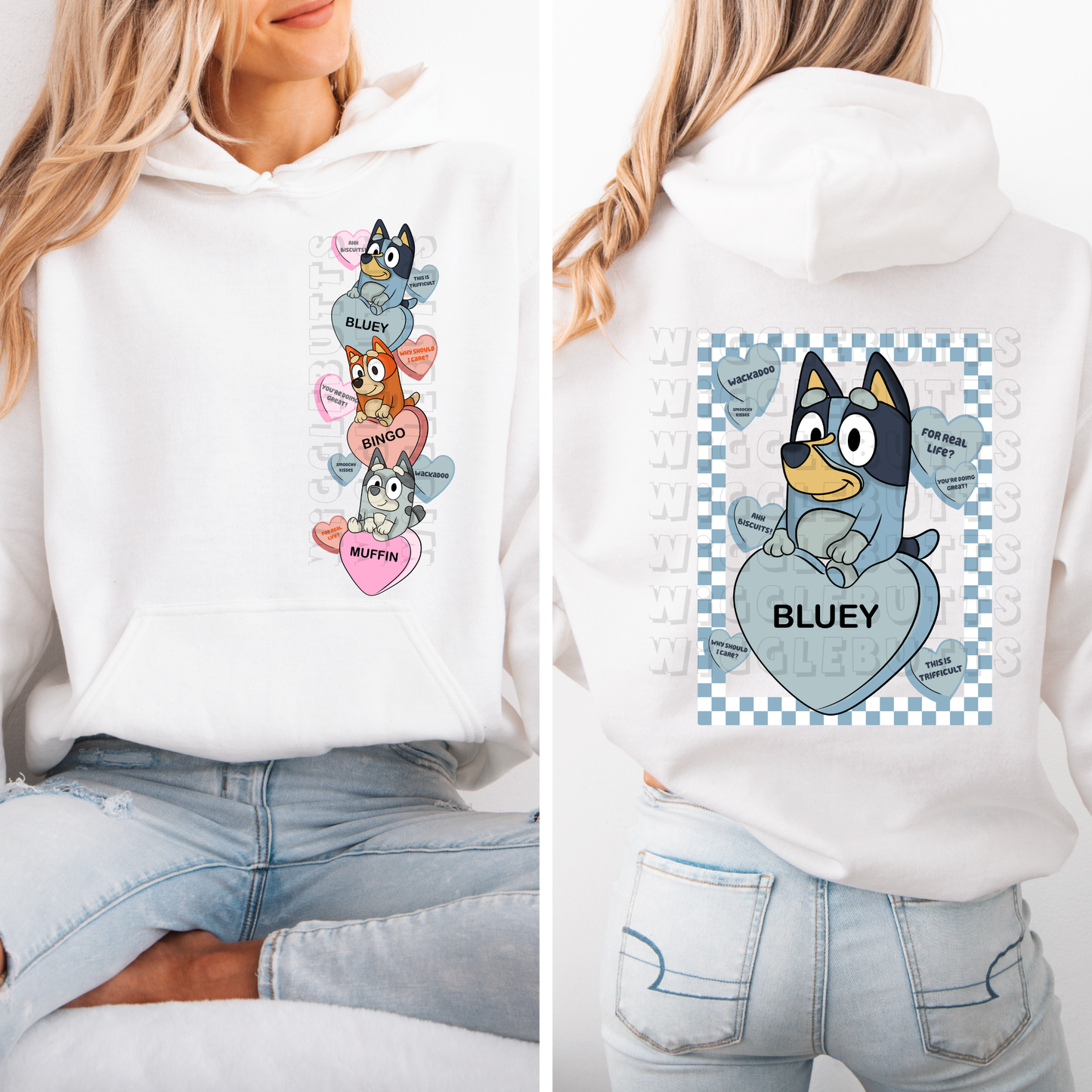Blue Dog Puppies Valentine's Day Design Collab with KCDC and BeeUTifullYou