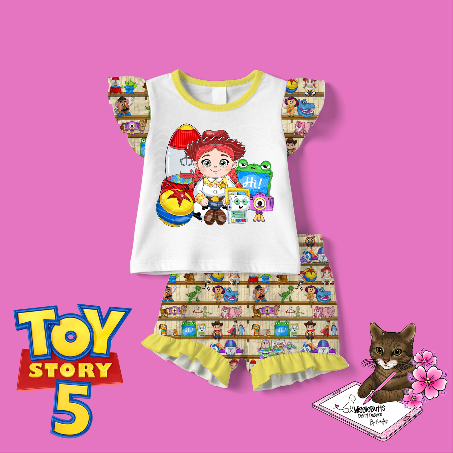 Toys Number 5 Stuffy Stuffies Bookcase Mini Solo Design Bundle
