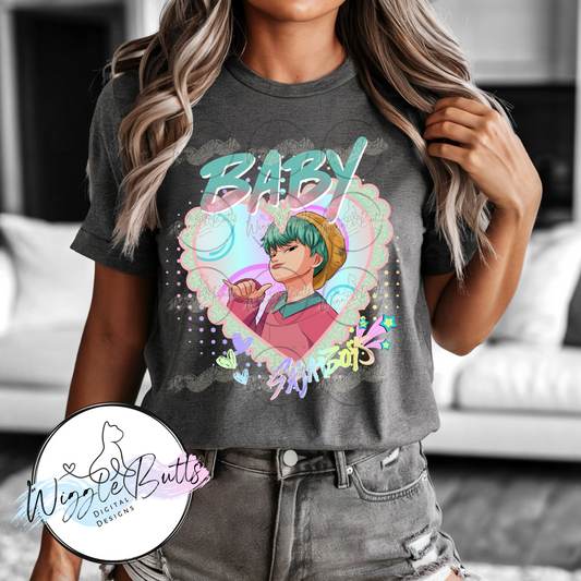 Anime Soda Boys Baby PNG Design