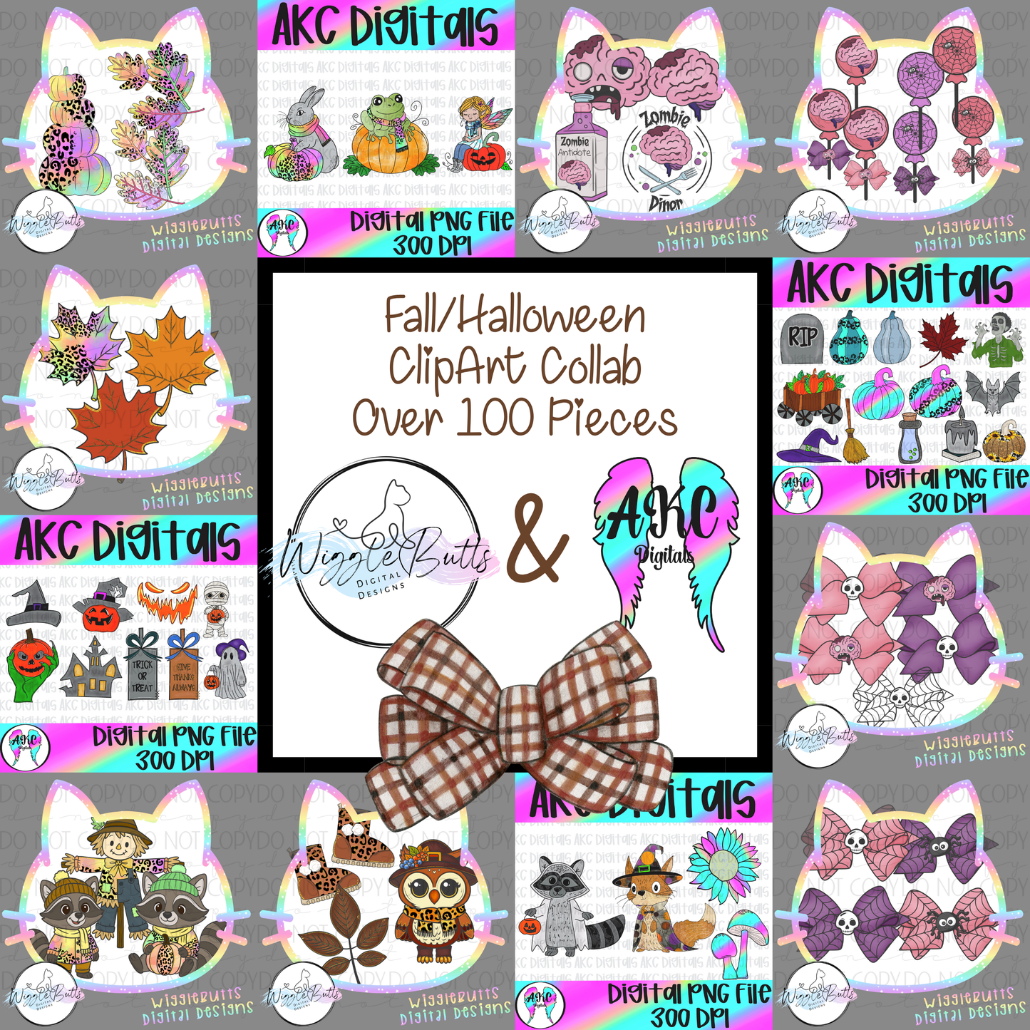Fall/Halloween themed ClipArt Collab