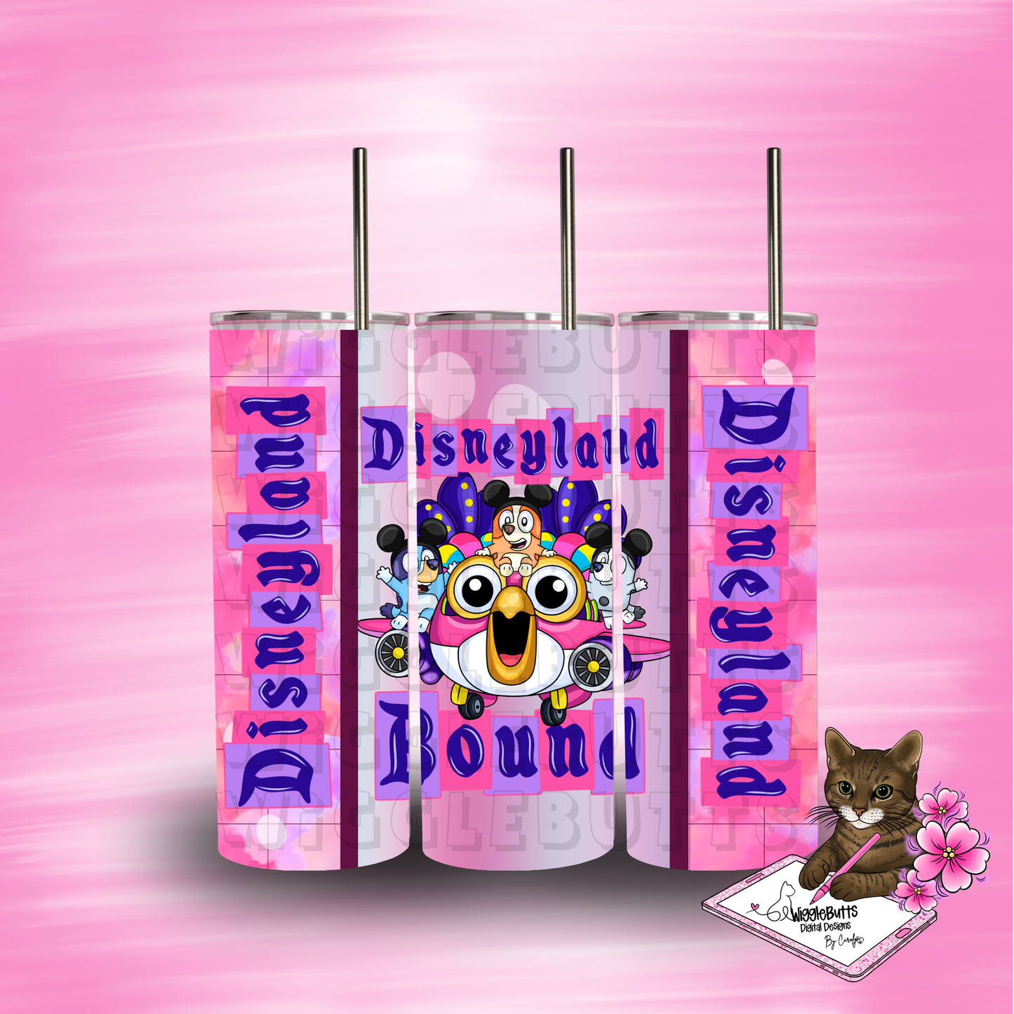 Blue Dog Puppies Goes to Castle Solo Design Bundle