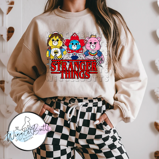 ST Retro Bears PNG Design