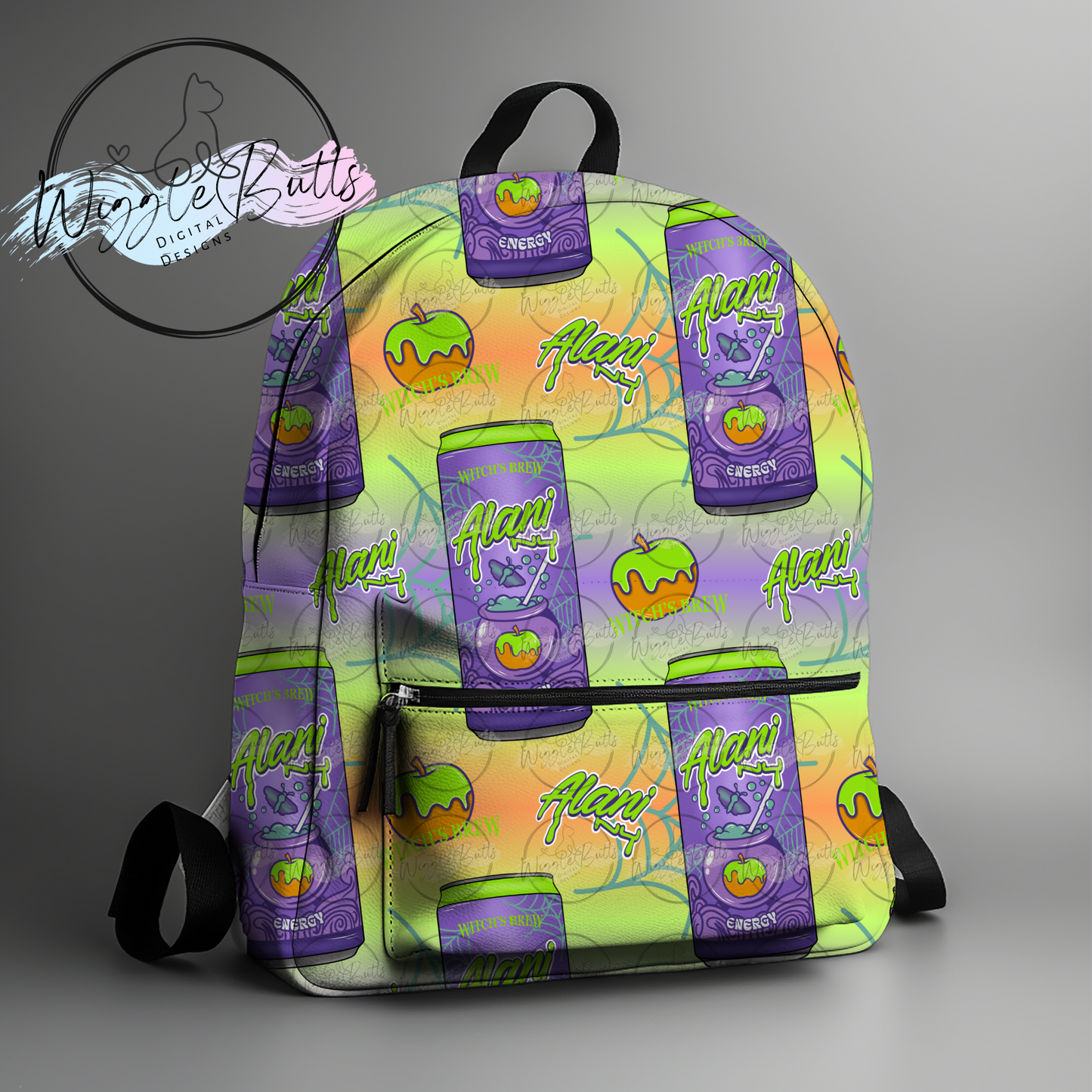 Energy Drink Witch Brew Seamless File