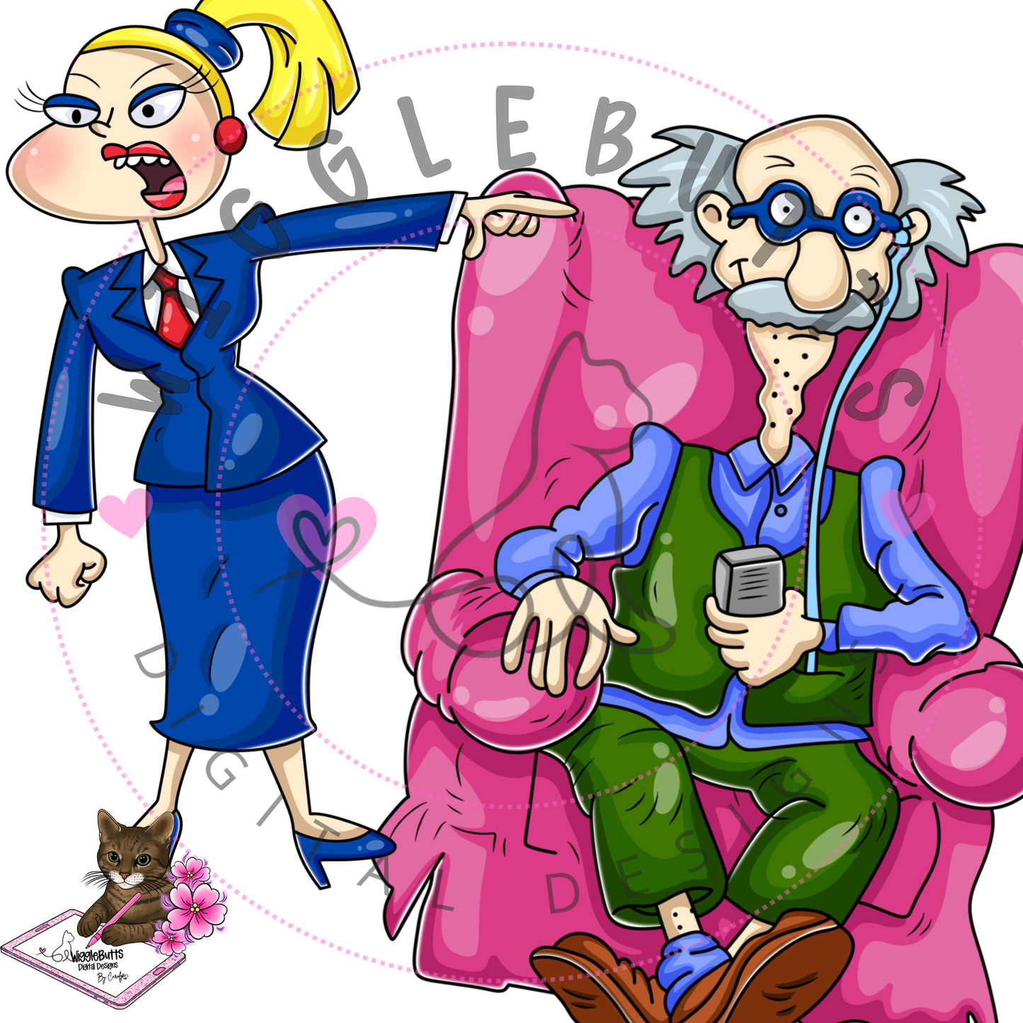 Retro Old School Cartoon Collab