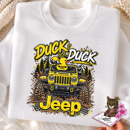 Off Road Duck Duck PNG Design