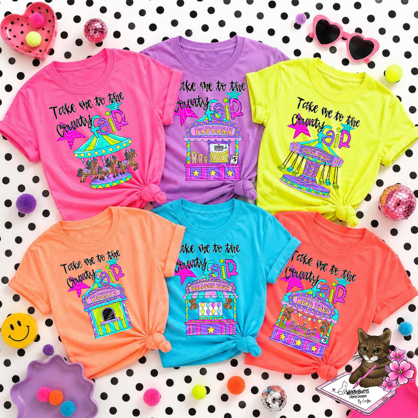 Take Me to the Fair Meowgical Motif Set