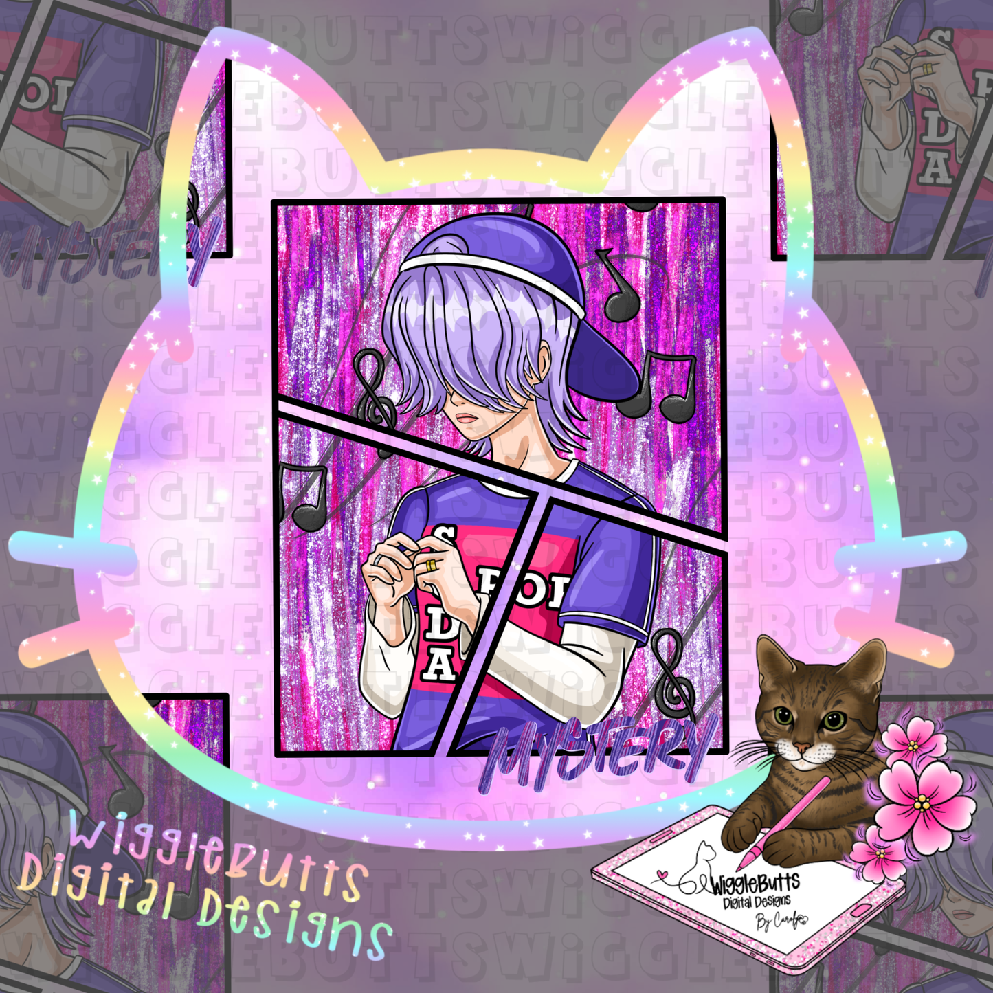 Anime Soda Boys Hunter Girls 36 Piece Solo Design Bundle