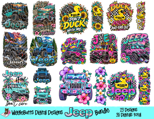 Off Road PNG Design Bundle