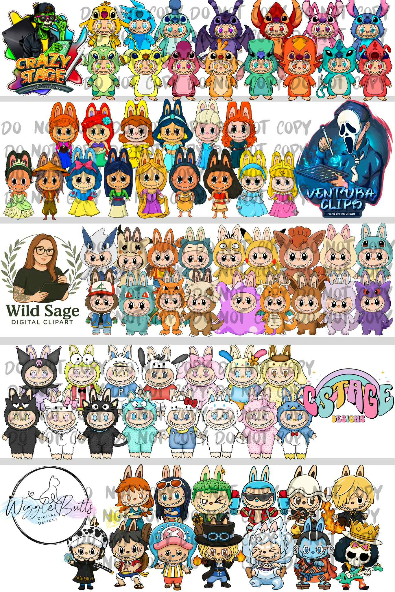 Little Monsters ClipArt Collab 8/29/25