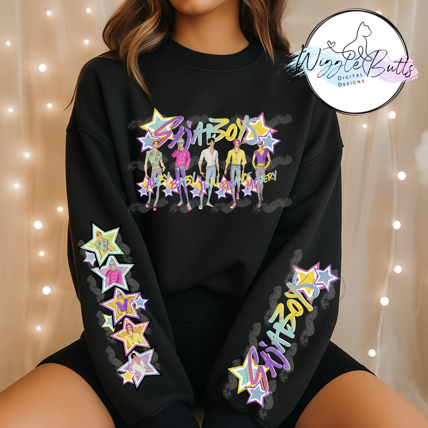 Anime Soda Boys PNG Design Bundle2