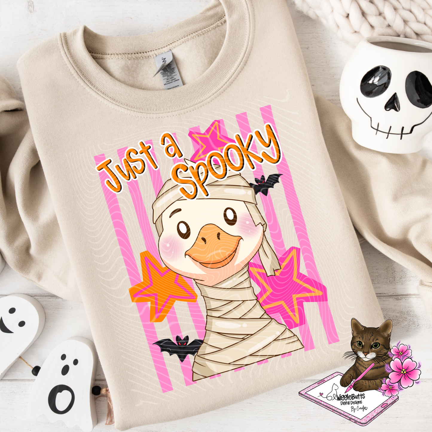 Halloween Porch Goose Geese Solo Design Bundle