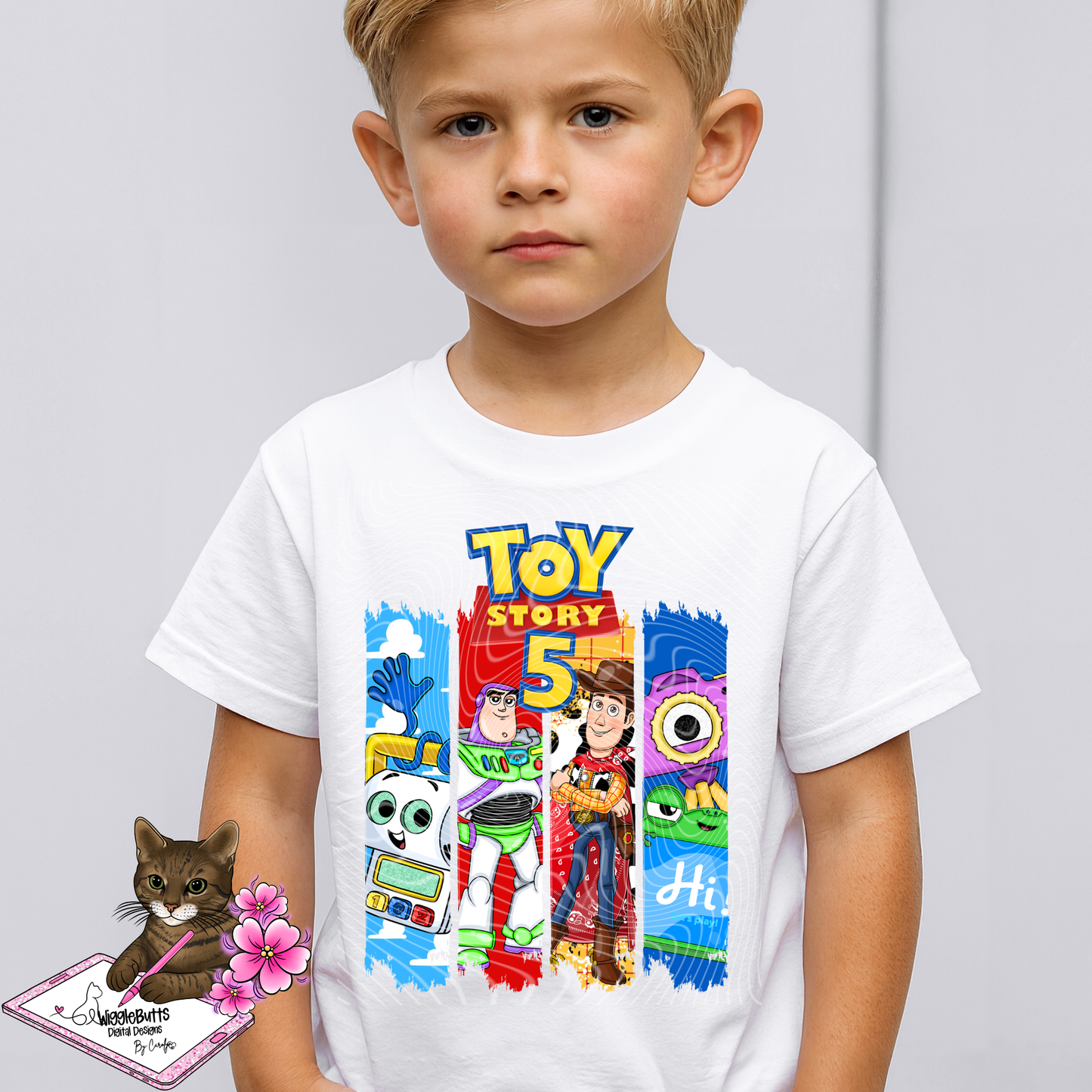 Toys Number 5 Solo PNG Design Bundle