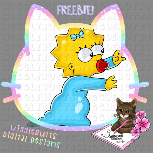 Baby Mag ClipArt Piece