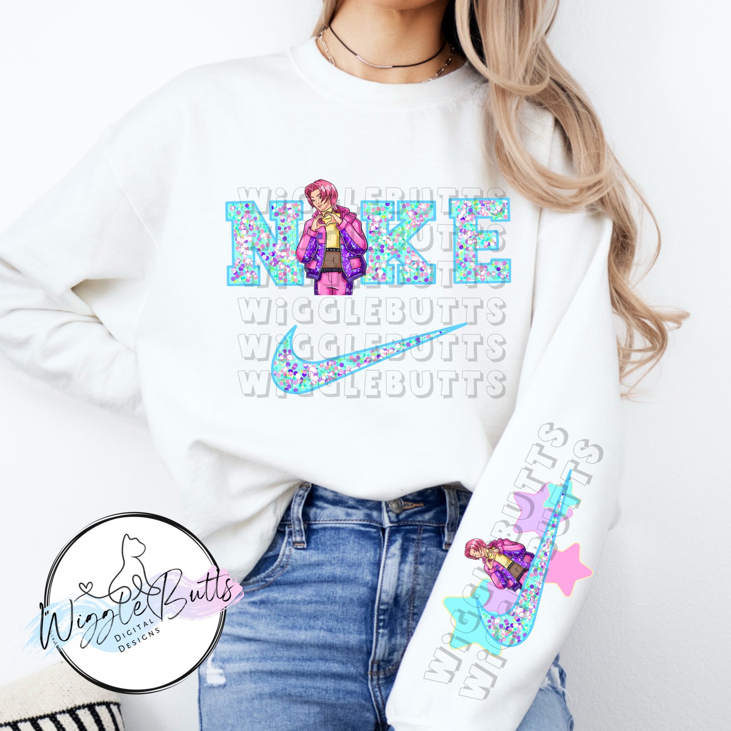 Anime Boujee Pastel Check Solo Bundle