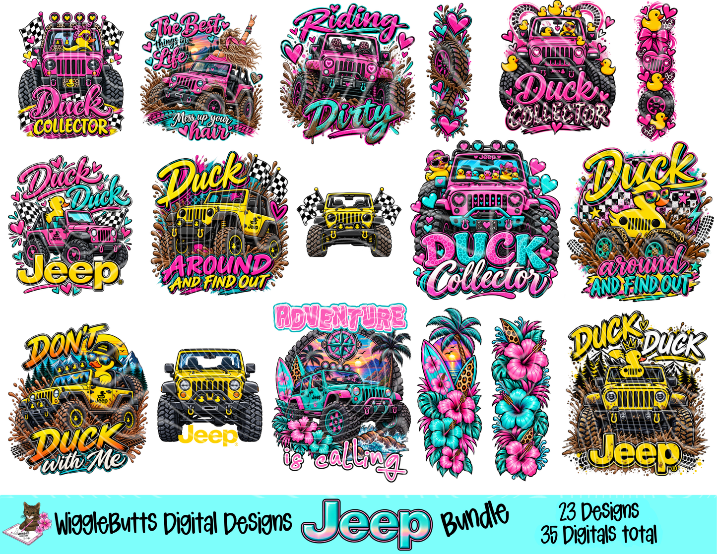 Off Road PNG Design Bundle