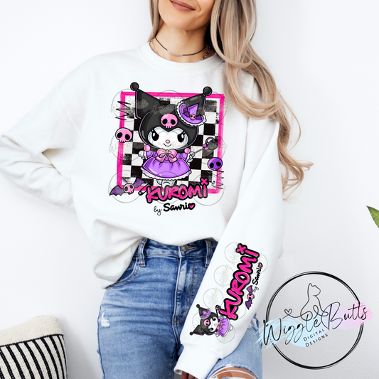 Kitty and Friends PNG Design and Matching PNG Sleeve Design