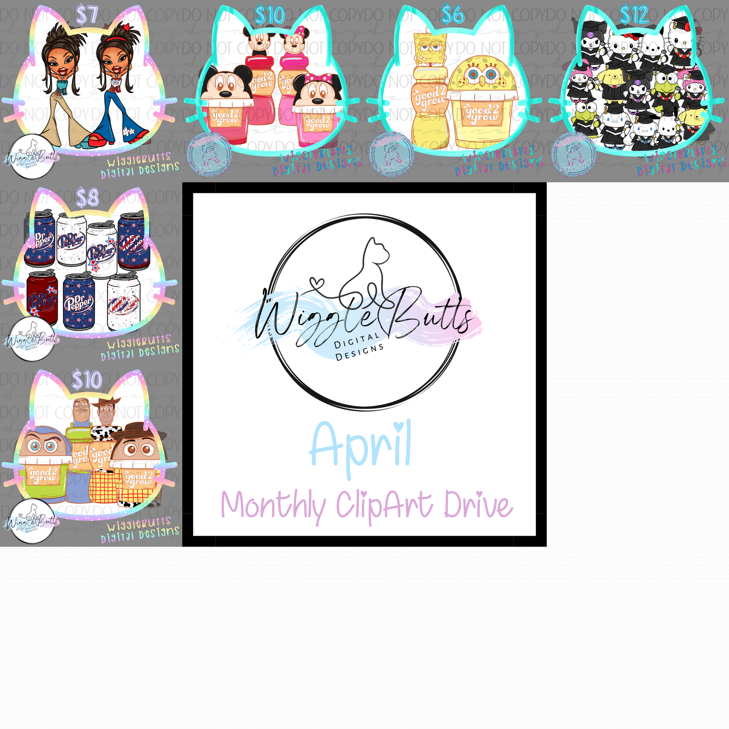 2025 Yearly Regular ClipArt Drive