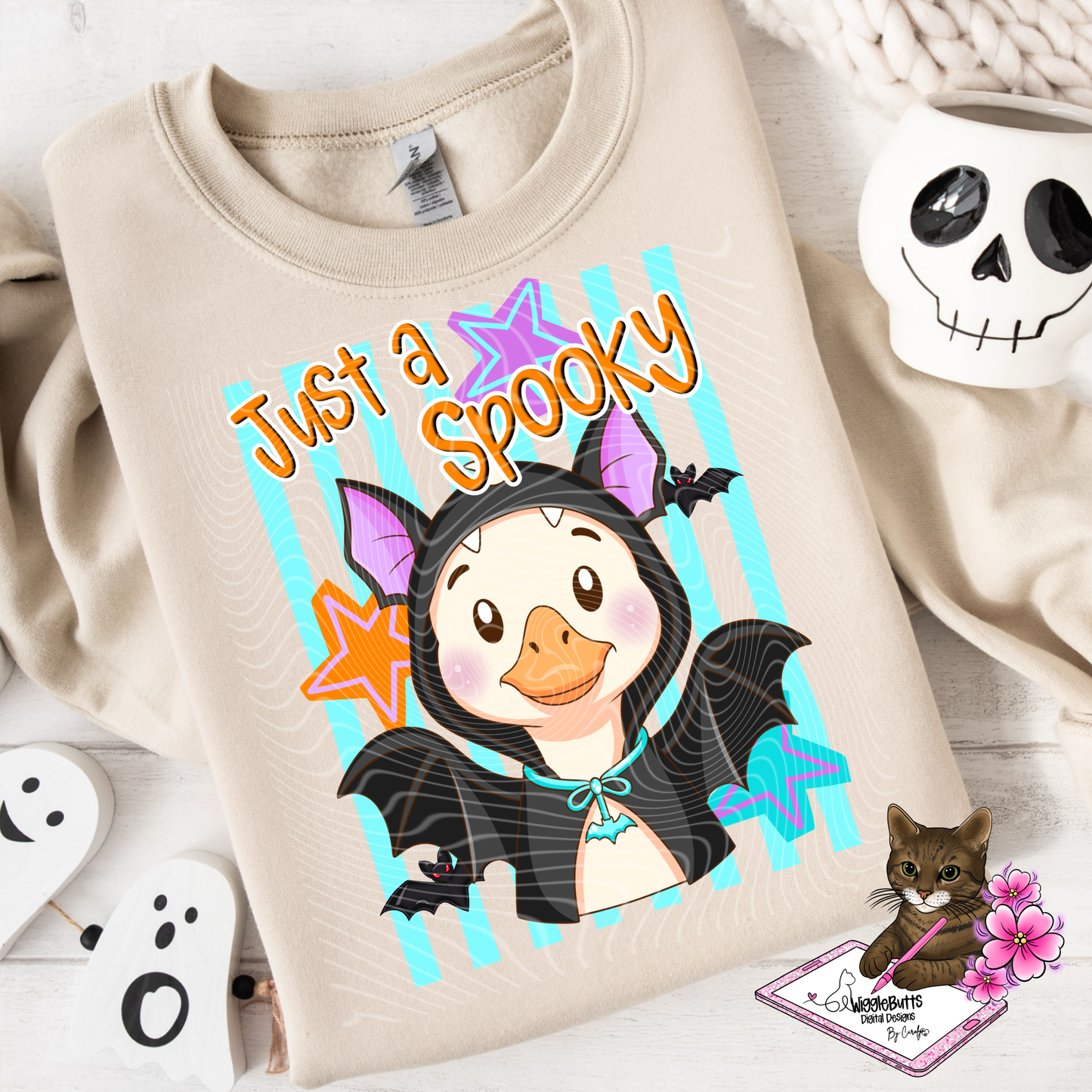 Halloween Porch Goose Geese Solo Design Bundle