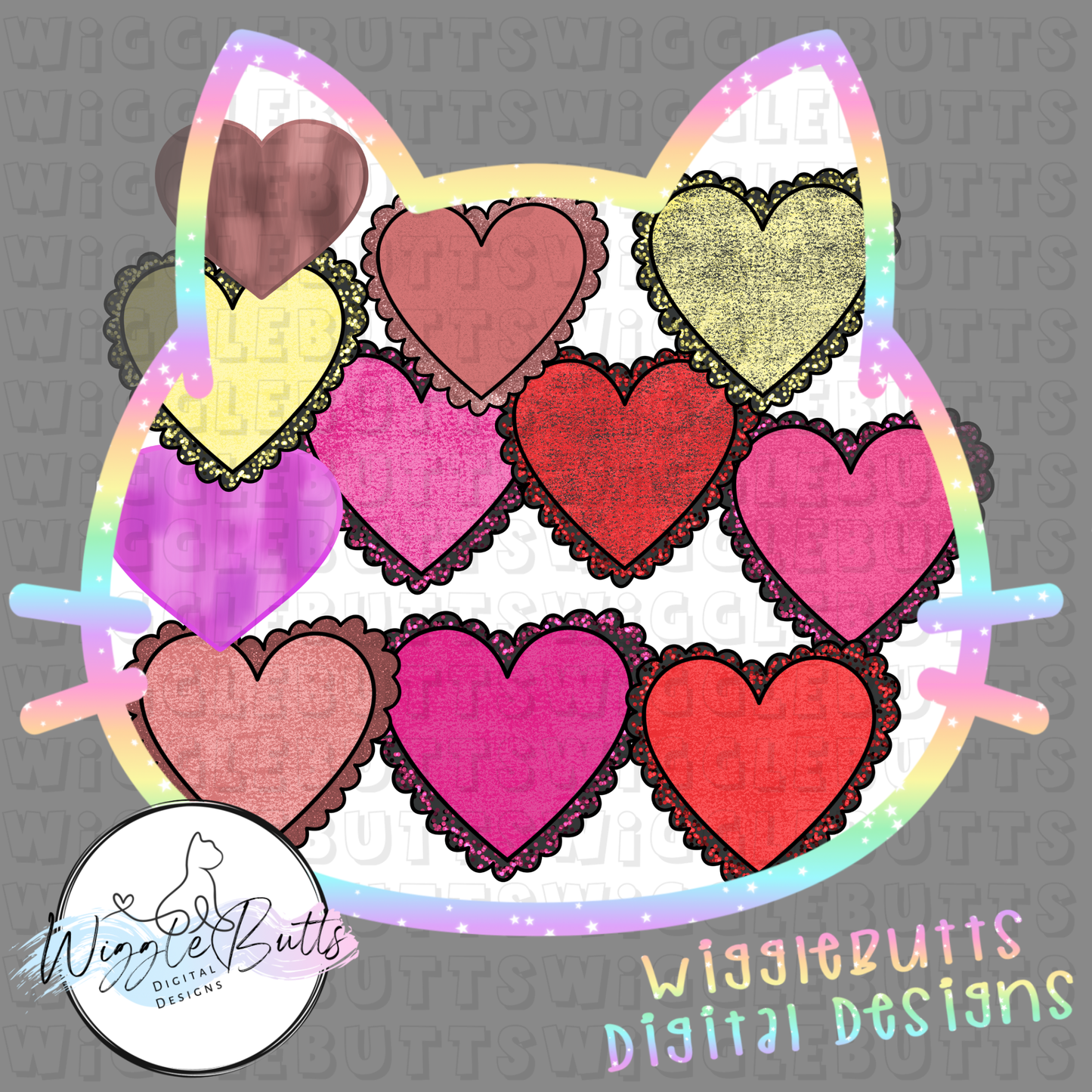 Blue Dog Puppies Valentine's Day Collab with RRDD