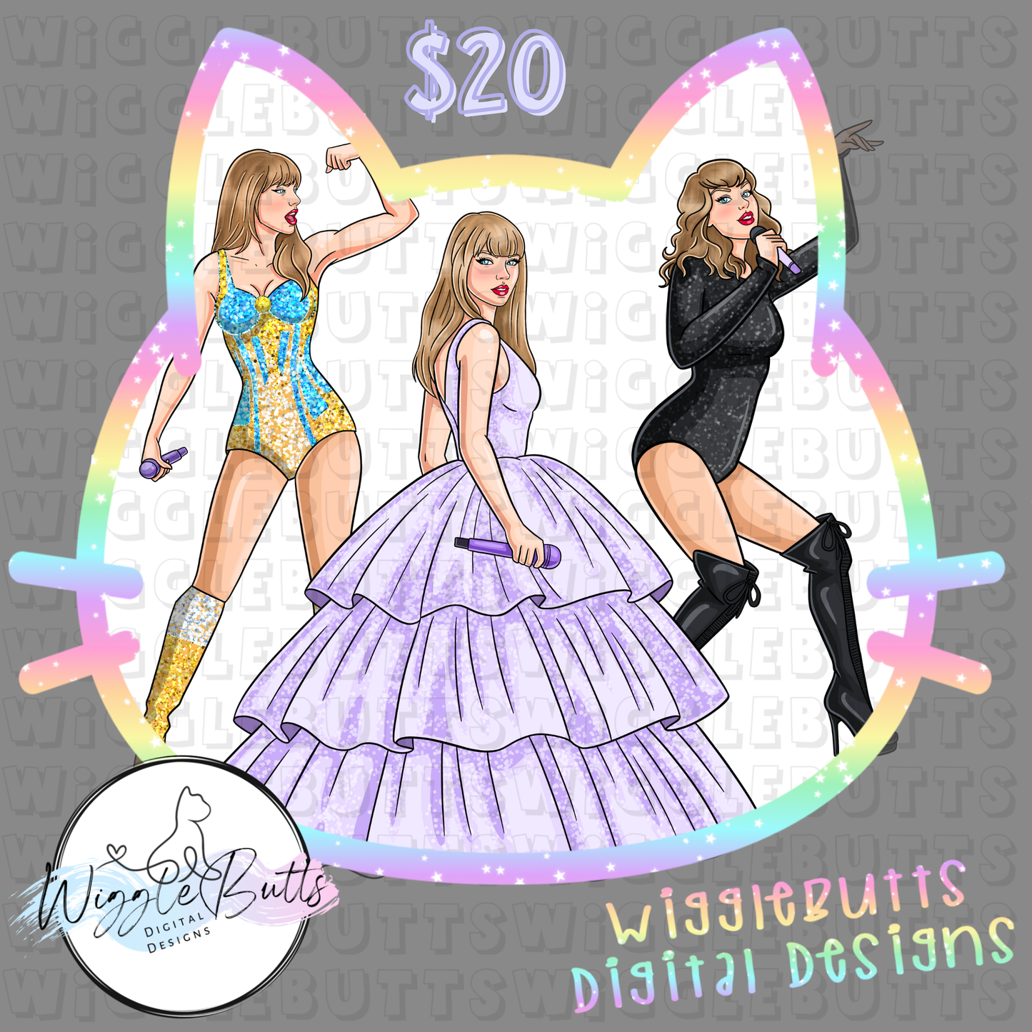 TS Pop Star Semi Exclusive ClipArt Bundle 2