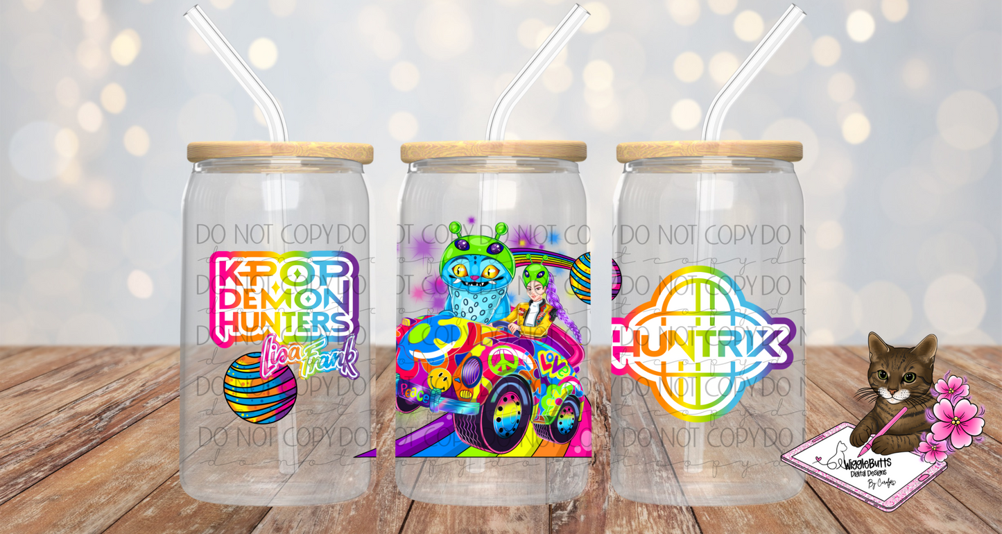 Anime Hunter Girls Soda Boys 90s Rainbow Style PNG Design Bundle