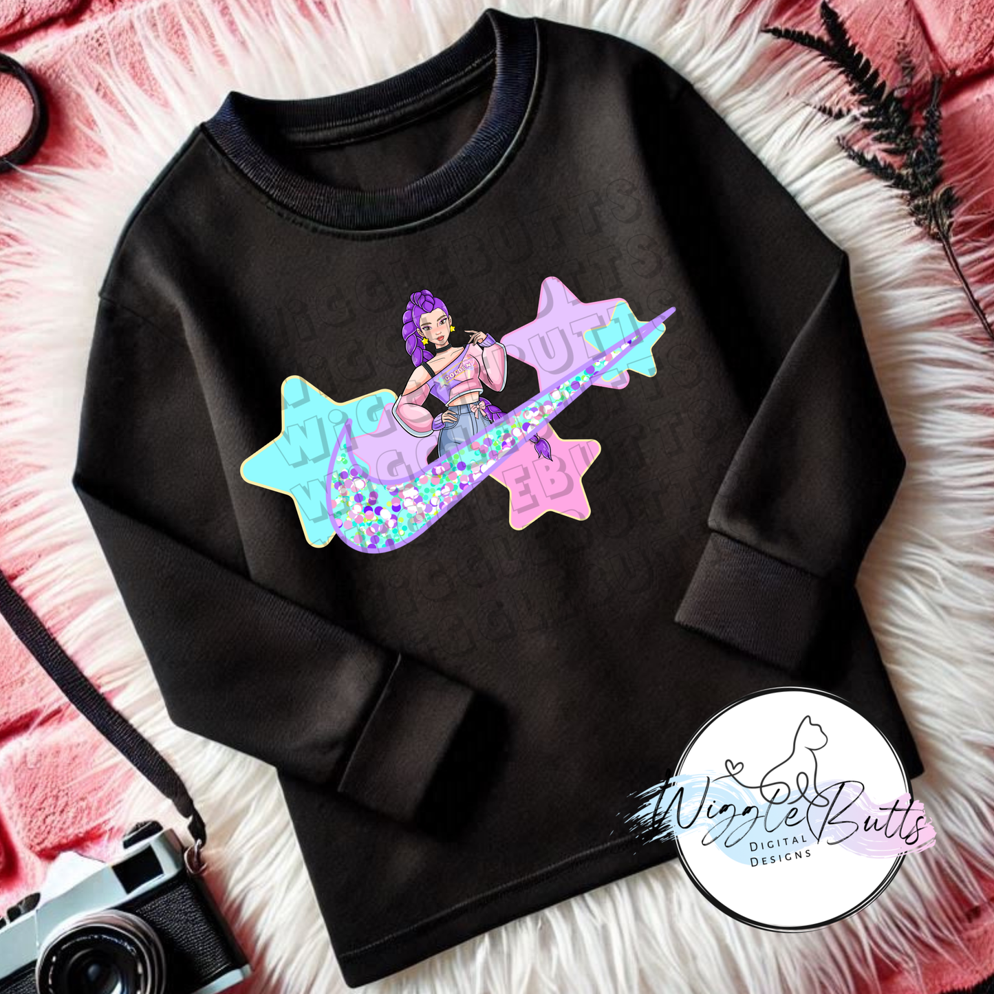 Anime Boujee Pastel Check Solo Bundle