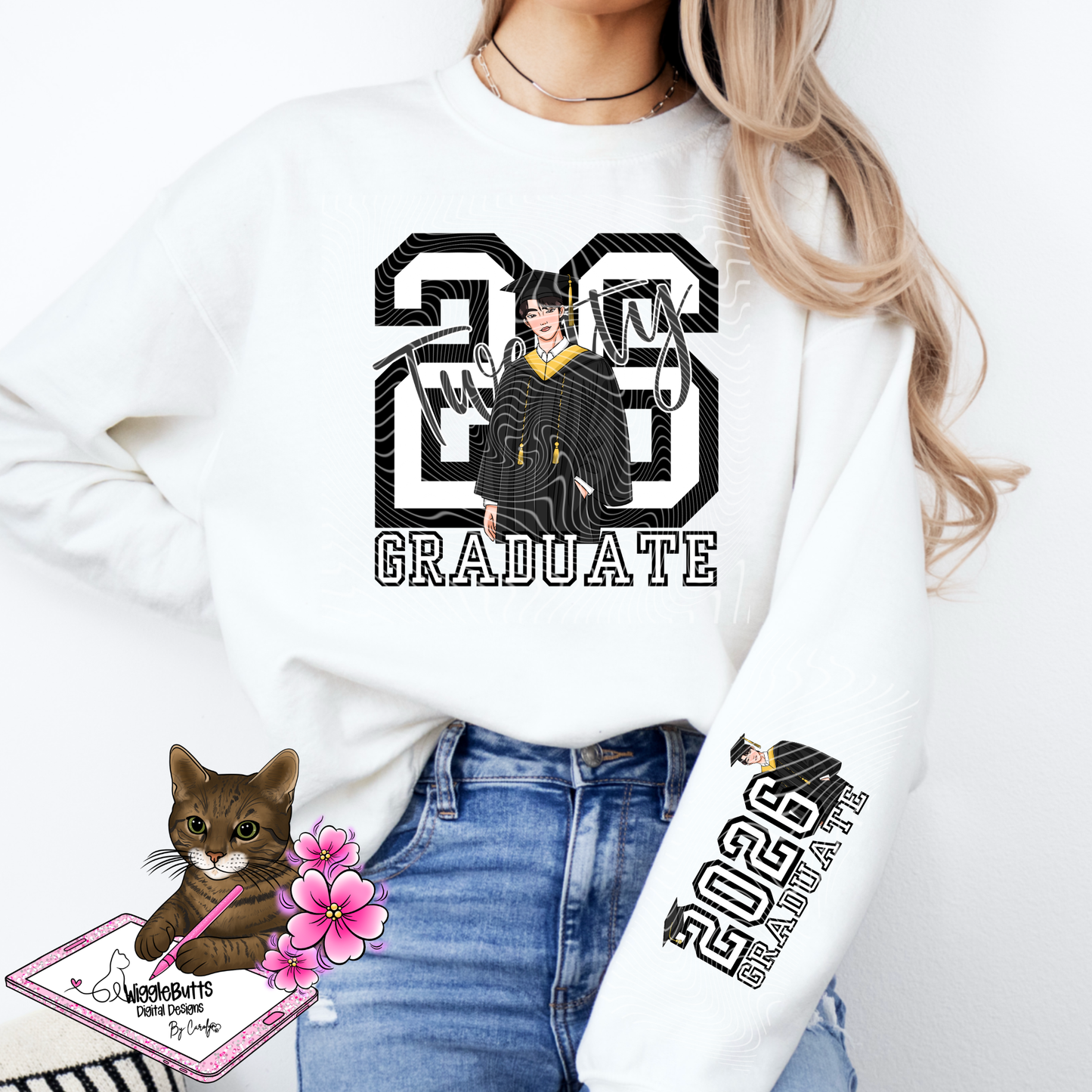 Anime Soda Boys Hunter Girls Graduate Graduation PNG Solo Design Bundle