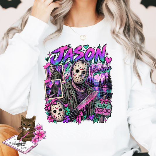 Horror Camp Guy Halloween PNG Design