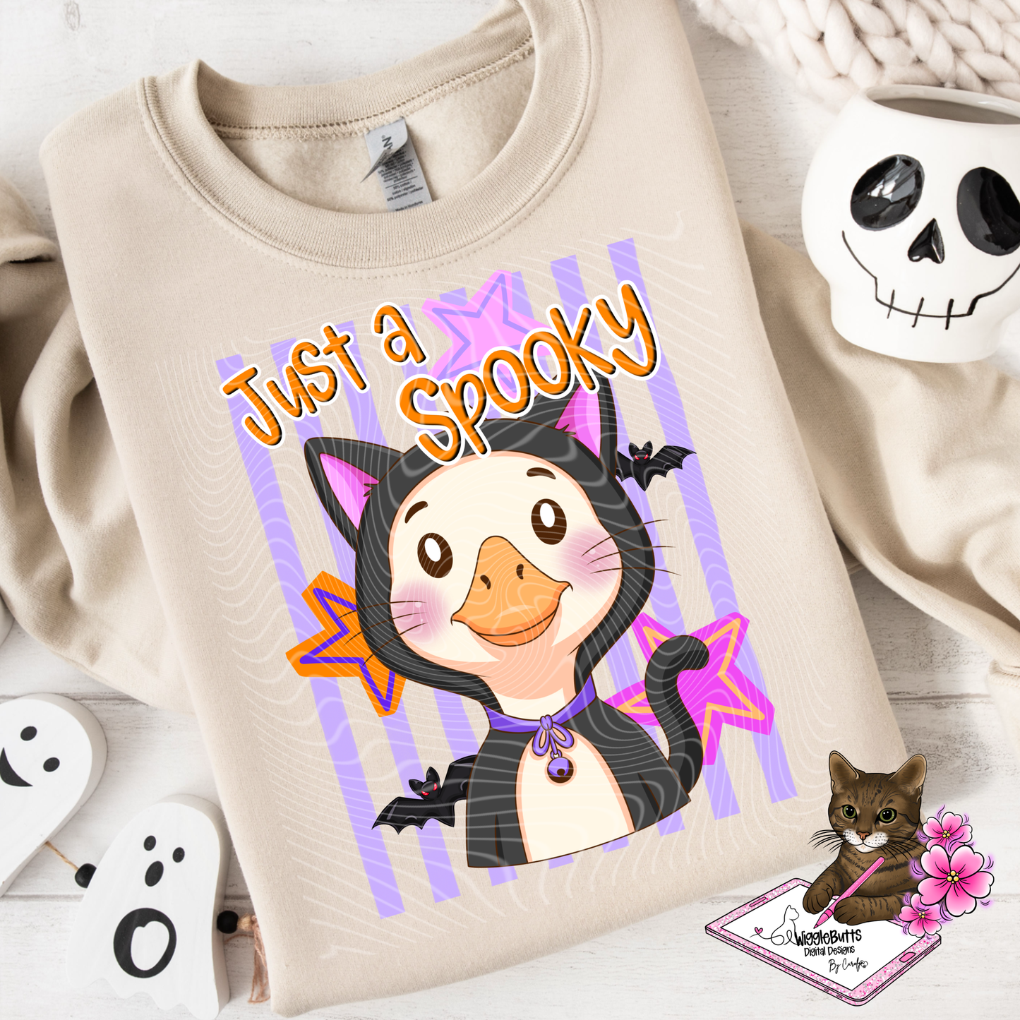 Halloween Porch Goose Geese Solo Design Bundle
