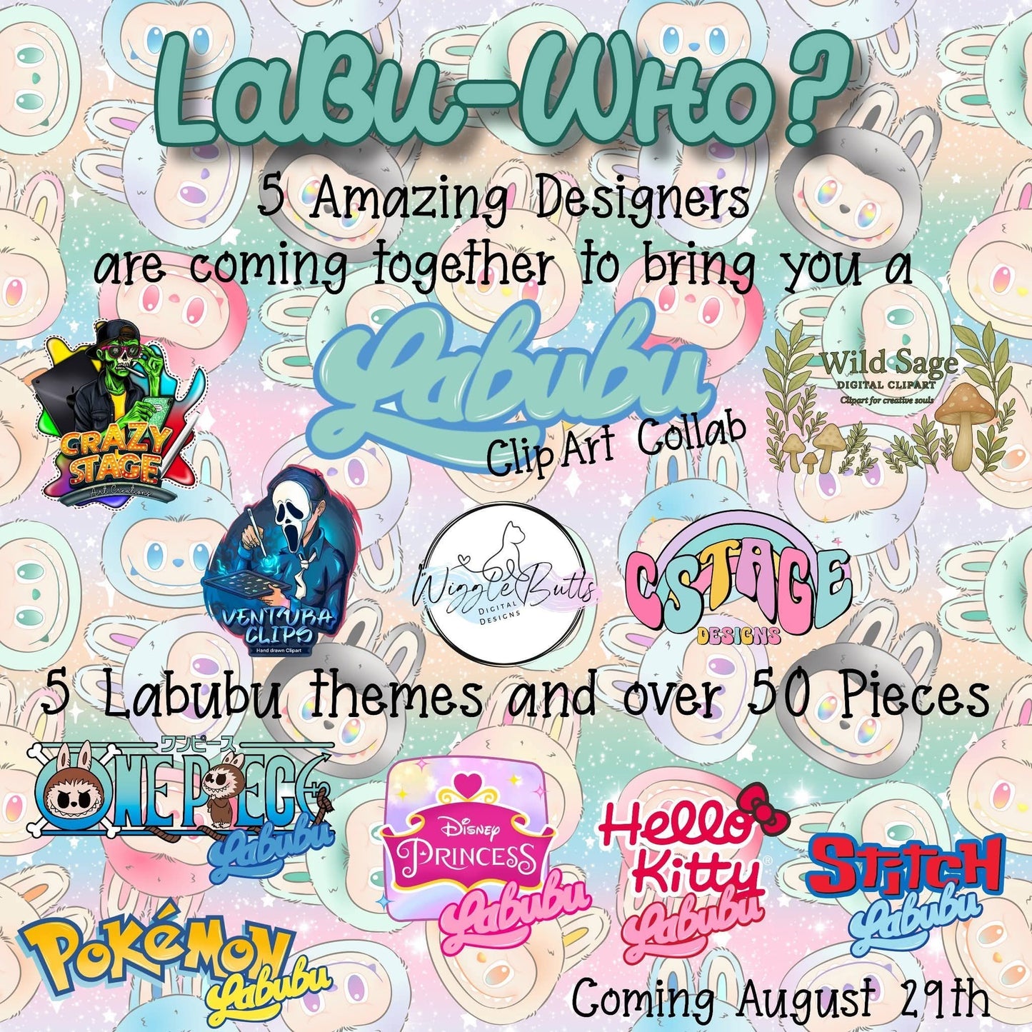 Little Monsters ClipArt Collab 8/29/25