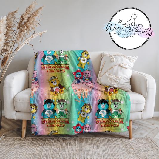 ST Strange 90s Retro Bears Seamless File