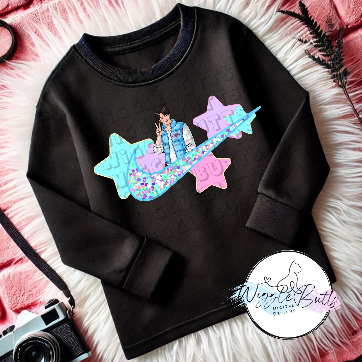 Anime Boujee Pastel Check Solo Bundle