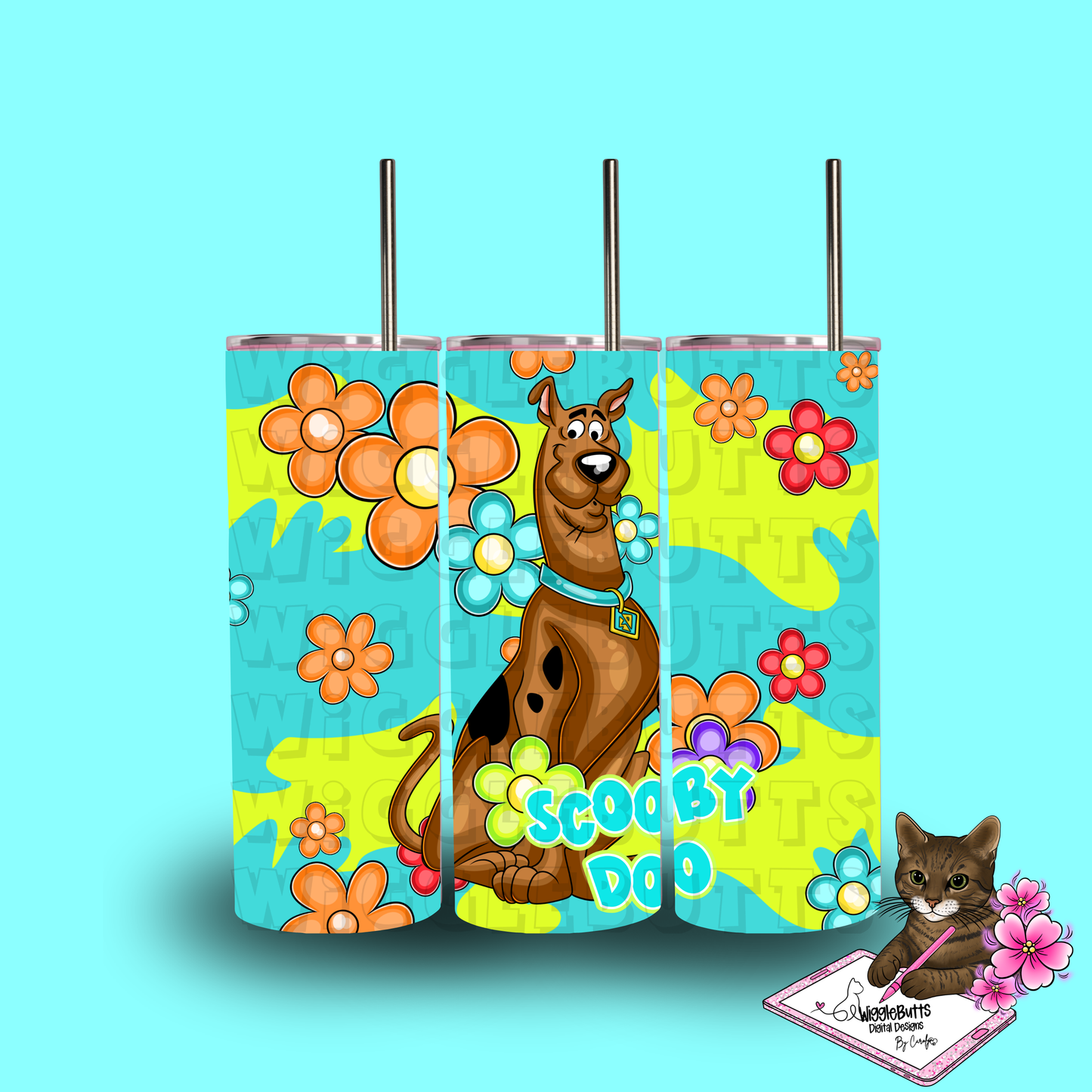 Old School Retro Groovy Ghost Hunter Dog Solo Design Bundle