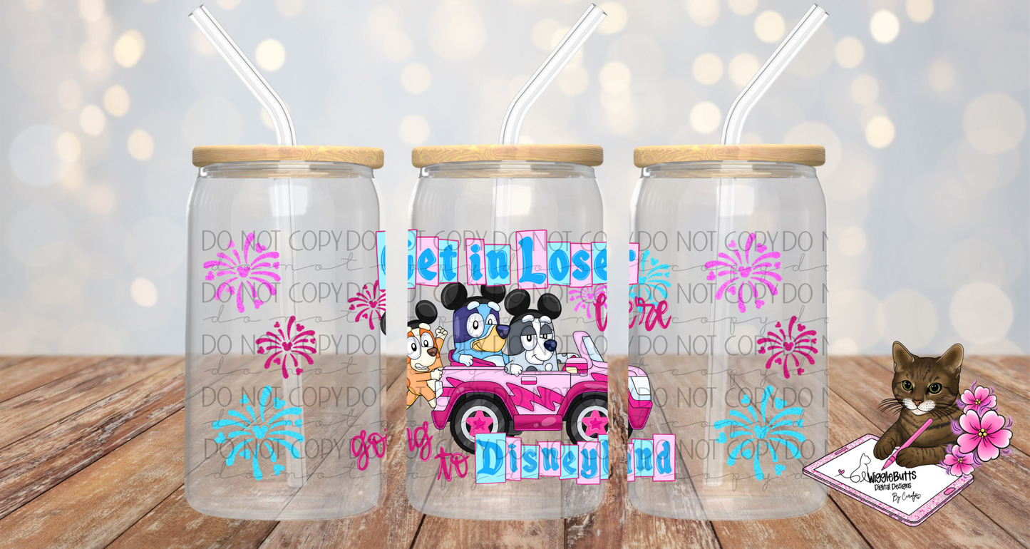 Blue Dog Puppies Goes to Castle Solo Design Bundle